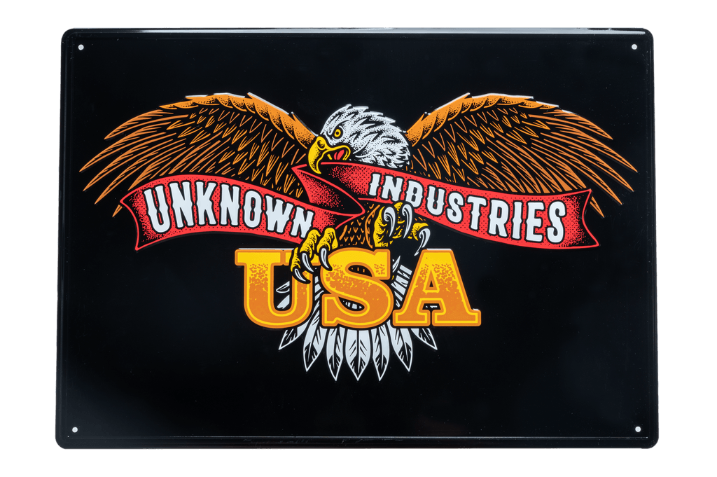 Unknown Metal Sign "USA"