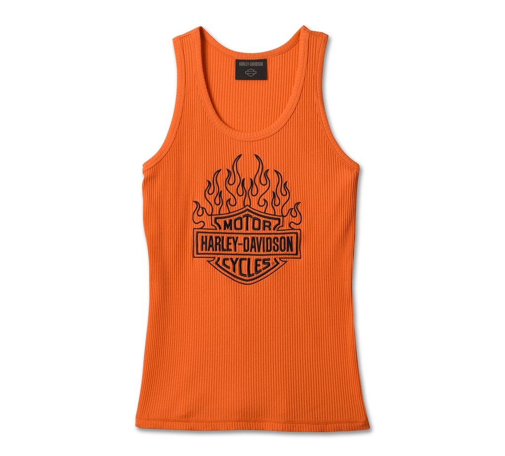 Women's Fuel To Flame Ribbed Tank