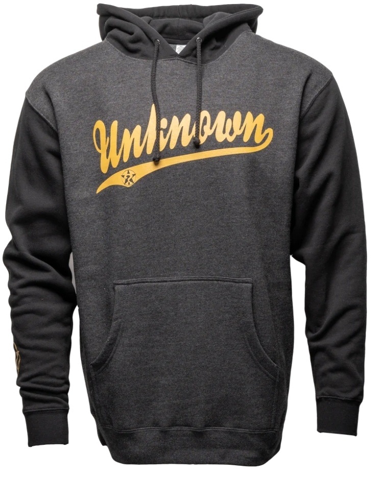 Unknown Black/Heather Gold Hoodie